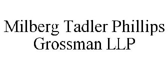 MILBERG TADLER PHILLIPS GROSSMAN LLP