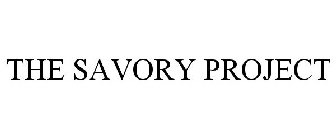 THE SAVORY PROJECT