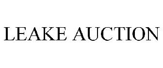 LEAKE AUCTION