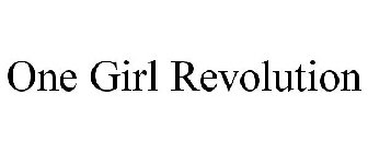 1 GIRL REVOLUTION