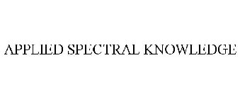 APPLIED SPECTRAL KNOWLEDGE