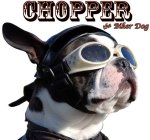 CHOPPER THE BIKER DOG