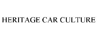 HERITAGE CAR CULTURE