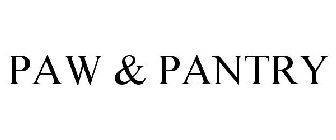 PAW & PANTRY