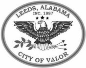 LEEDS, ALABAMA INC. 1887 CITY OF VALOR