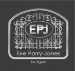 EP-J EVE PARRY-JONES LOS ANGELES