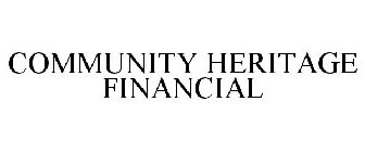 COMMUNITY HERITAGE FINANCIAL