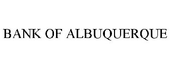 BANK OF ALBUQUERQUE
