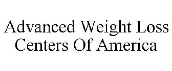 ADVANCED WEIGHT LOSS CENTERS OF AMERICA