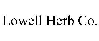 LOWELL HERB CO.