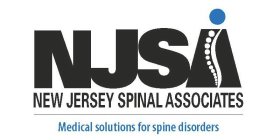 NJSA NEW JERSEY SPINAL ASSOCIATES MEDICAL SOLUTIONS FOR SPINE DISORDERS