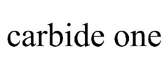 CARBIDE ONE