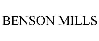 BENSON MILLS