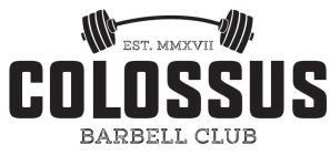 EST. MMXVII COLOSSUS BARBELL CLUB