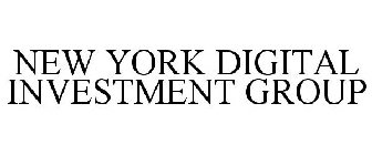 NEW YORK DIGITAL INVESTMENT GROUP