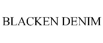 BLACKEN DENIM
