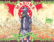 MASON'S BREWING CO. END DAYS HIPSTER APOCALYPSE A HAZY IPA DRY HOPPED WITH IDAHO 7 HOPS 5.7% ALC./VOL. SERVE AT 40 F