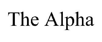 THE ALPHA