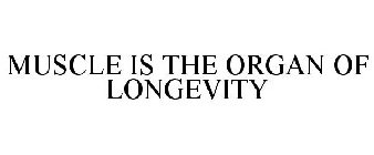 MUSCLE IS THE ORGAN OF LONGEVITY