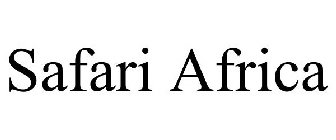 SAFARI AFRICA