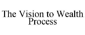 THE VISION TO WEALTH PROCESS