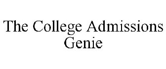THE COLLEGE ADMISSIONS GENIE