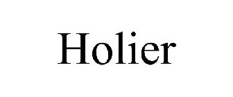HOLIER