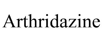 ARTHRIDAZINE