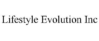 LIFESTYLE EVOLUTION INC