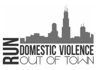 RUN DOMESTIC VIOLENCE OUT OF TOWN