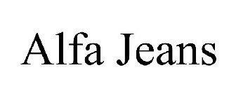ALFA JEANS