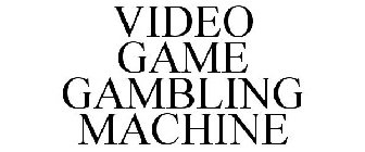 VIDEO GAME GAMBLING MACHINE