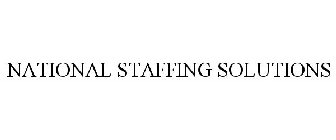 NATIONAL STAFFING SOLUTIONS
