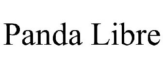 PANDA LIBRE