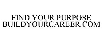 FIND YOUR PURPOSE BUILDYOURCAREER.COM