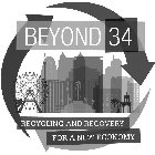 BEYOND 34 RECYCLING AND RECOVERY FOR A NEW ECONOMY