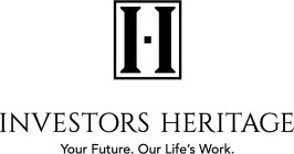 INVESTORS HERITAGE YOUR FUTURE OUR LIFE'S WORK