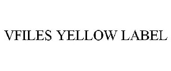 VFILES YELLOW LABEL