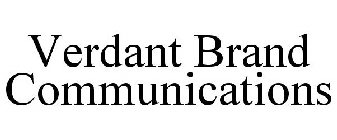 VERDANT BRAND COMMUNICATIONS