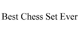 BEST CHESS SET EVER