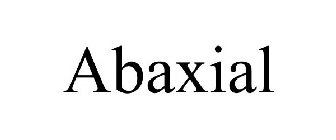 ABAXIAL