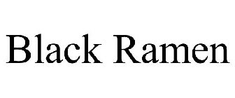 BLACK RAMEN