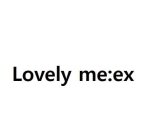 LOVELY ME:EX