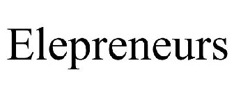 ELEPRENEURS