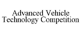 ADVANCED VEHICLE TECHNOLOGY COMPETITION