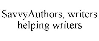 SAVVYAUTHORS, WRITERS HELPING WRITERS