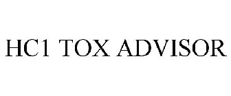 HC1 TOX ADVISOR