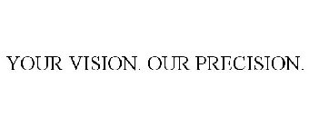 YOUR VISION. OUR PRECISION.