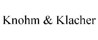 KNOHM & KLACHER