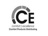 CE COMFORT EXCELLENCE COMFORT PRODUCTS DISTRIBUTINGISTRIBUTING